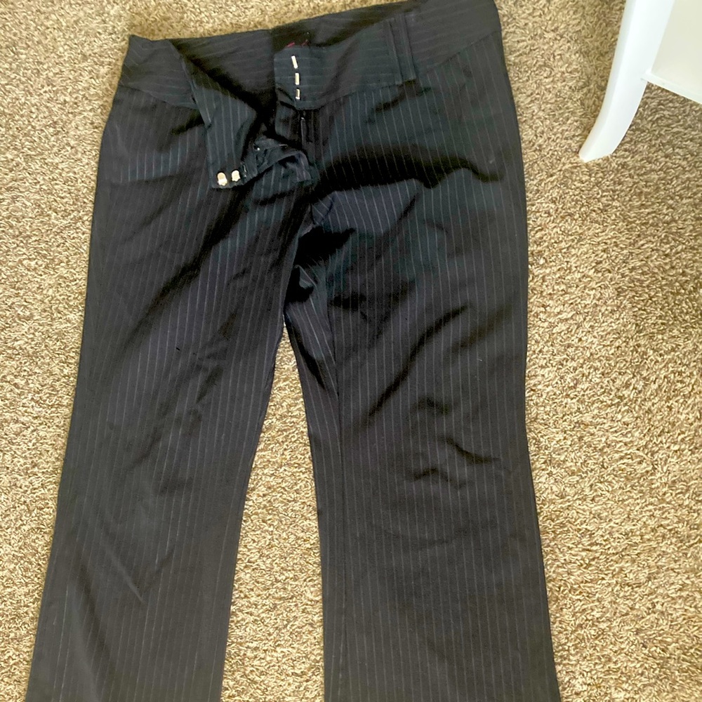 Torrid-Pinstripe Dress Pants, 18W